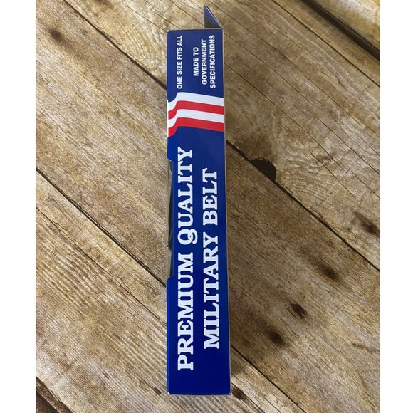 NATIONAL WEBBING PRODUCTS NWP REGULATION POLY/WOOL BLEND MILITARY BELT - Picture 4 of 4